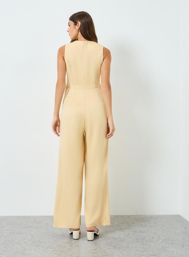 ستايلي جمبسوت بأرجل واسعة - Image 4